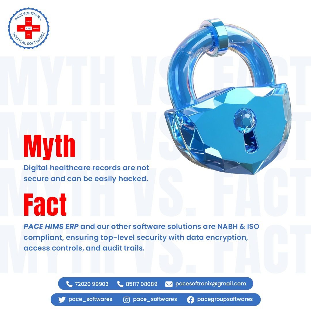 Digital healthcare records security myth vs fact