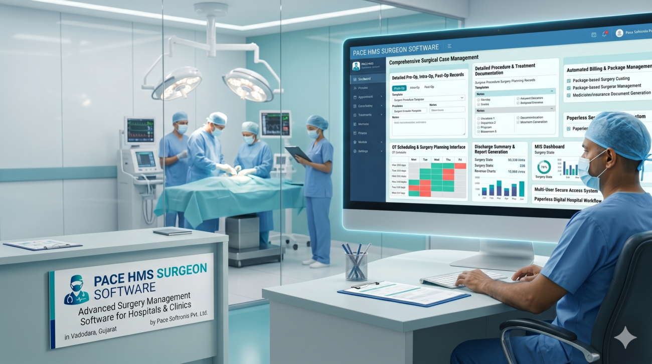 PACE HMS SURGEON SOFTWARE
