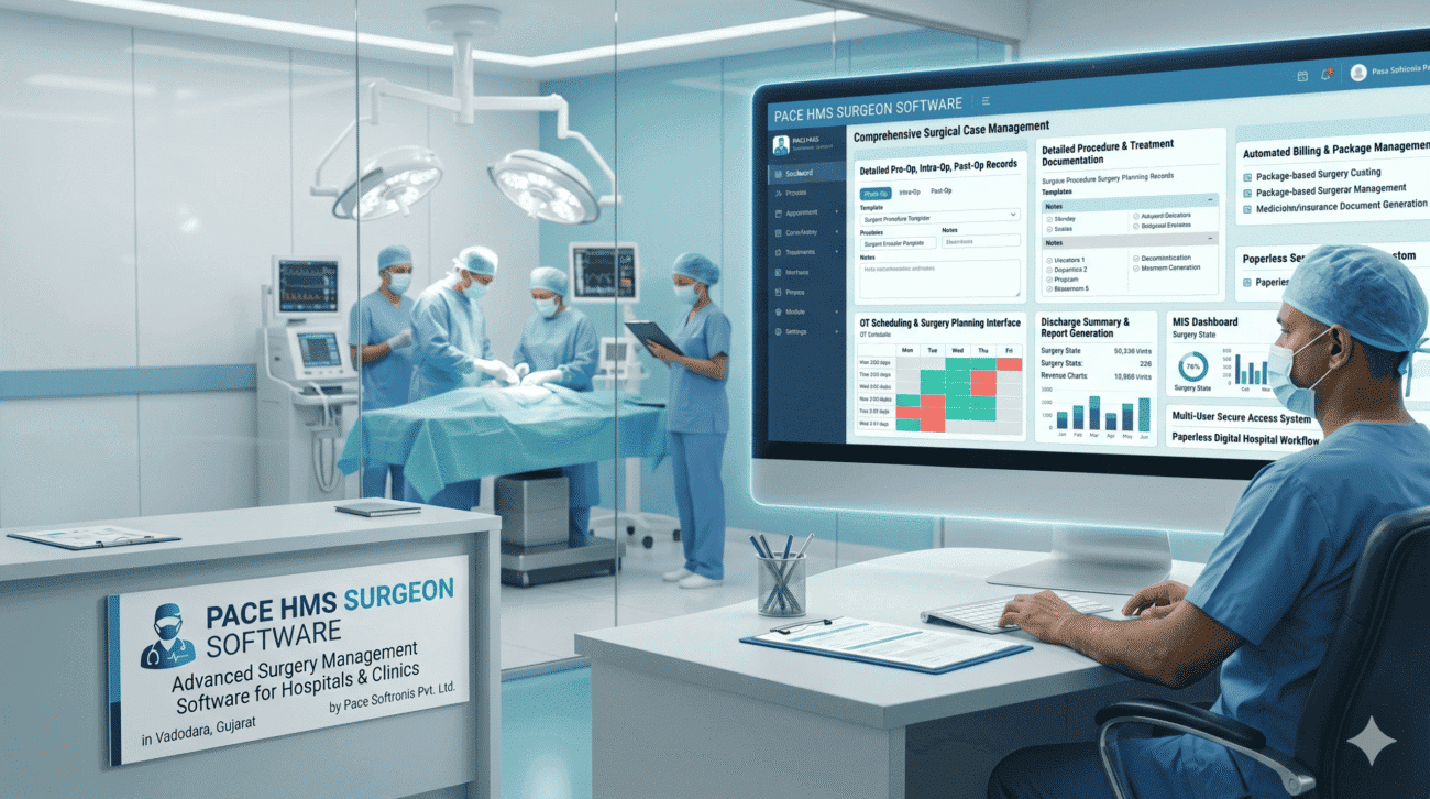 PACE HMS SURGEON SOFTWARE