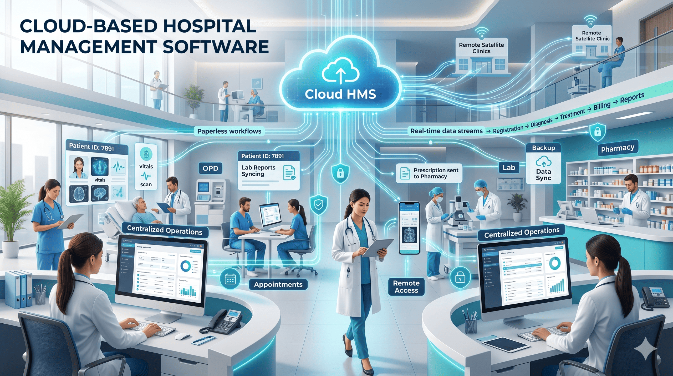 Cloud-Based Hospital Management Software
